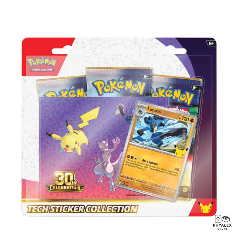30th Celebration Tech Sticker Collection [Lucario]