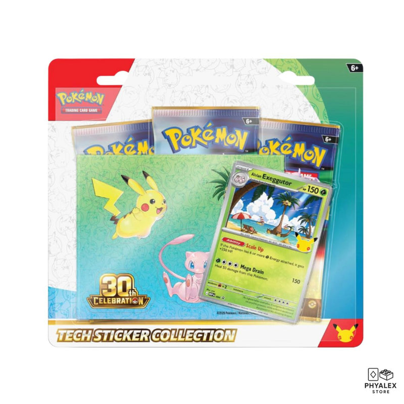 30th Celebration Tech Sticker Collection [Alolan Exeggutor]