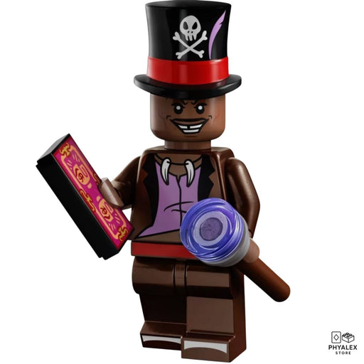 The charismatic villain from The Princess and the Frog, Dr. Facilier features his signature top hat and mysterious flair