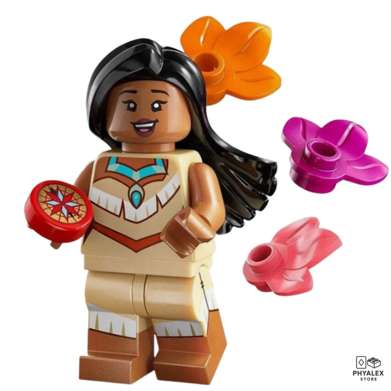Pocahontas is beautifully designed with cultural details inspired by the animated classic.