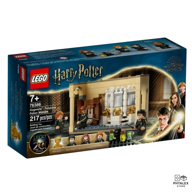 Step into the magical world of Hogwarts with the LEGO Harry Potter Polyjuice Potion set.