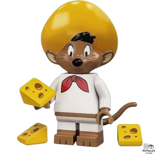 The fastest mouse in all of Mexico, Speedy Gonzalez appears with his signature outfit and energetic charm.