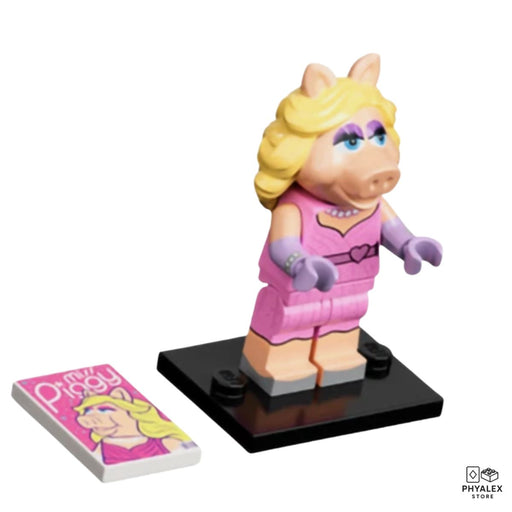 Confident, glamorous, and unforgettable, Miss Piggy shines with her signature style and commanding presence