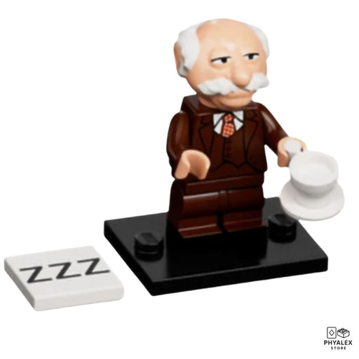 Completing the iconic duo, Waldorf brings his trademark scowl and old-school attitude. 