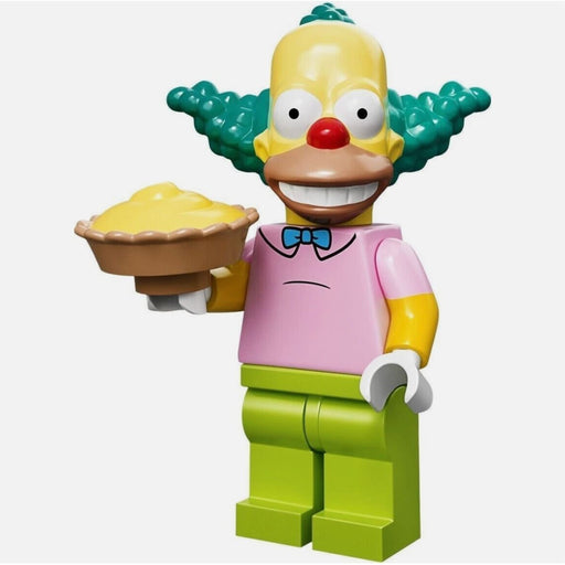 The washed-up TV clown with a big personality, Krusty the Clown includes his signature clown makeup and green hair.