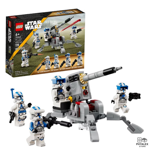 Build your own clone army with the LEGO Star Wars 501st Clone Troopers Battle Pack